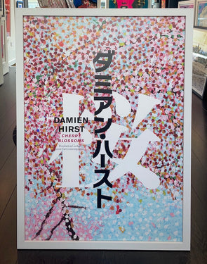 Damien Hirst - 'Cherry Blossoms Poster Tokyo Exhibition Ver B1 Cartier 2' FRAMED TO ORDER