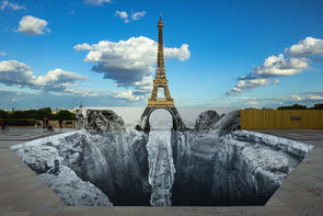JR - 'Trompe l'oeil, Les Falaises du Trocadéro, 19 mai 2021, 19h57, Paris, France, 2021' (EXCLUDED FROM SMOKING HOT 25% OFF)