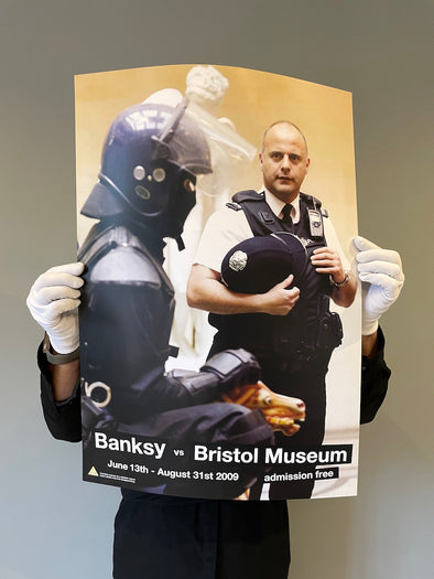 Banksy - 'Banksy Vs Bristol Museum' Police Poster