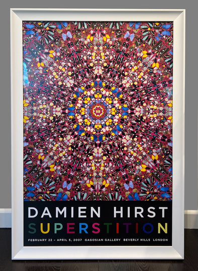 Damien Hirst - 'Superstition' Gagosian Exhibition Poster 2007 (EXCLUDED FROM SMOKING HOT 25% OFF)