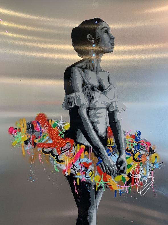 Martin Whatson - 'En Pointe' Hand Finished On Aluminium