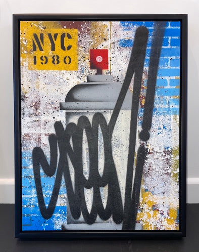 SEEN - 'NYC 1980' Original Graffiti Canvas