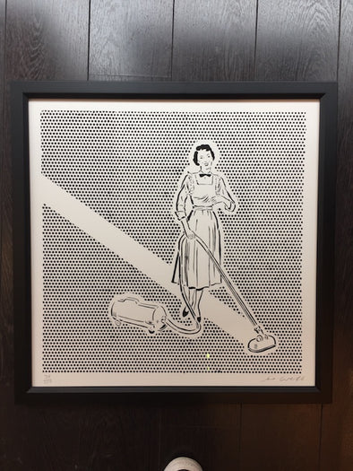 3799: Joe Webb - Lichtenstein's Cleaner (framed)