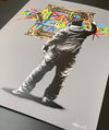 3819: Martin Whatson - 'Framed - Grey' Rare edition of 10 from 2013 (Unframed) SOLD