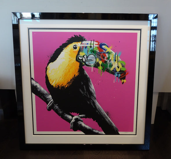 1916: Martin Whatson - 'Toucan' (Pink Edition) (Framed) SOLD