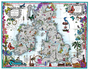 Kristjana S Williams - 'Taera Bretland - Blaeu British Isles'
