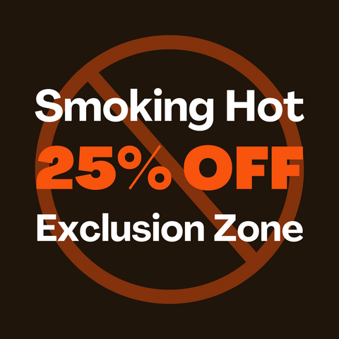 'HAPPY20' 20% Offer Exclusion Zone