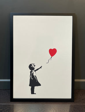West Country Prince - 'Girl With Red Balloon' Banksy Replica FRAMED TO ORDER