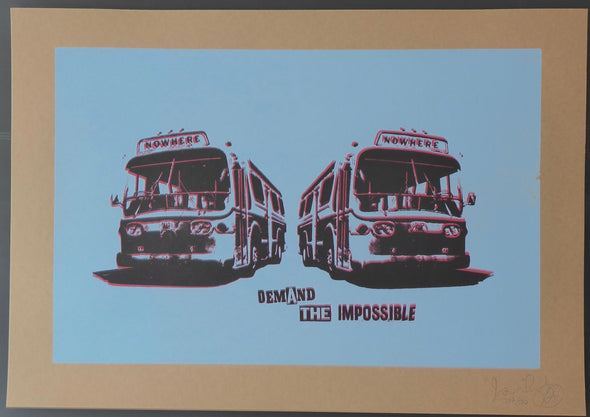 Jamie Reid - 'Demand The Impossible' (Nowhere Buses - Blue)