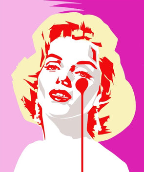 Pure Evil - 'Glitch Marilyn - 100 Actresses Project'