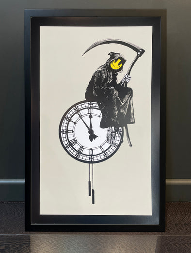 West Country Prince - 'Grin Reaper' Banksy Replica FRAMED TO ORDER
