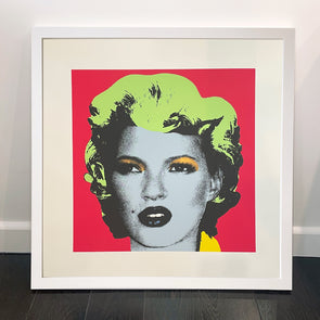 West Country Prince - 'Kate Moss (Red)' Banksy Replica FRAMED TO ORDER
