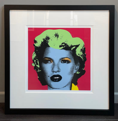 West Country Prince - 'Kate Moss' (Red) Banksy Replica