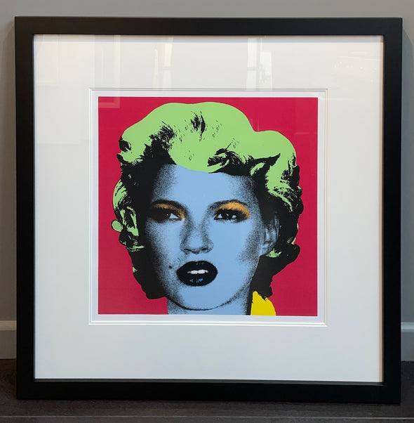 West Country Prince - 'Kate Moss' (Red) Banksy Replica