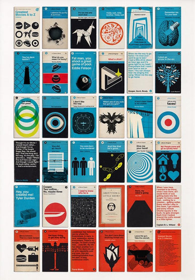 67 Inc - 'Greatest Movies Book Covers A to Z'