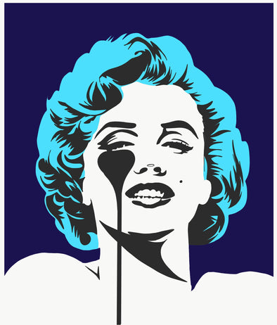 Pure Evil - 'I Dream of Marilyn - Glacier Blue Hair'