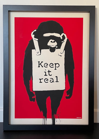 West Country Prince - 'Monkey Keep It Real' Banksy Replica