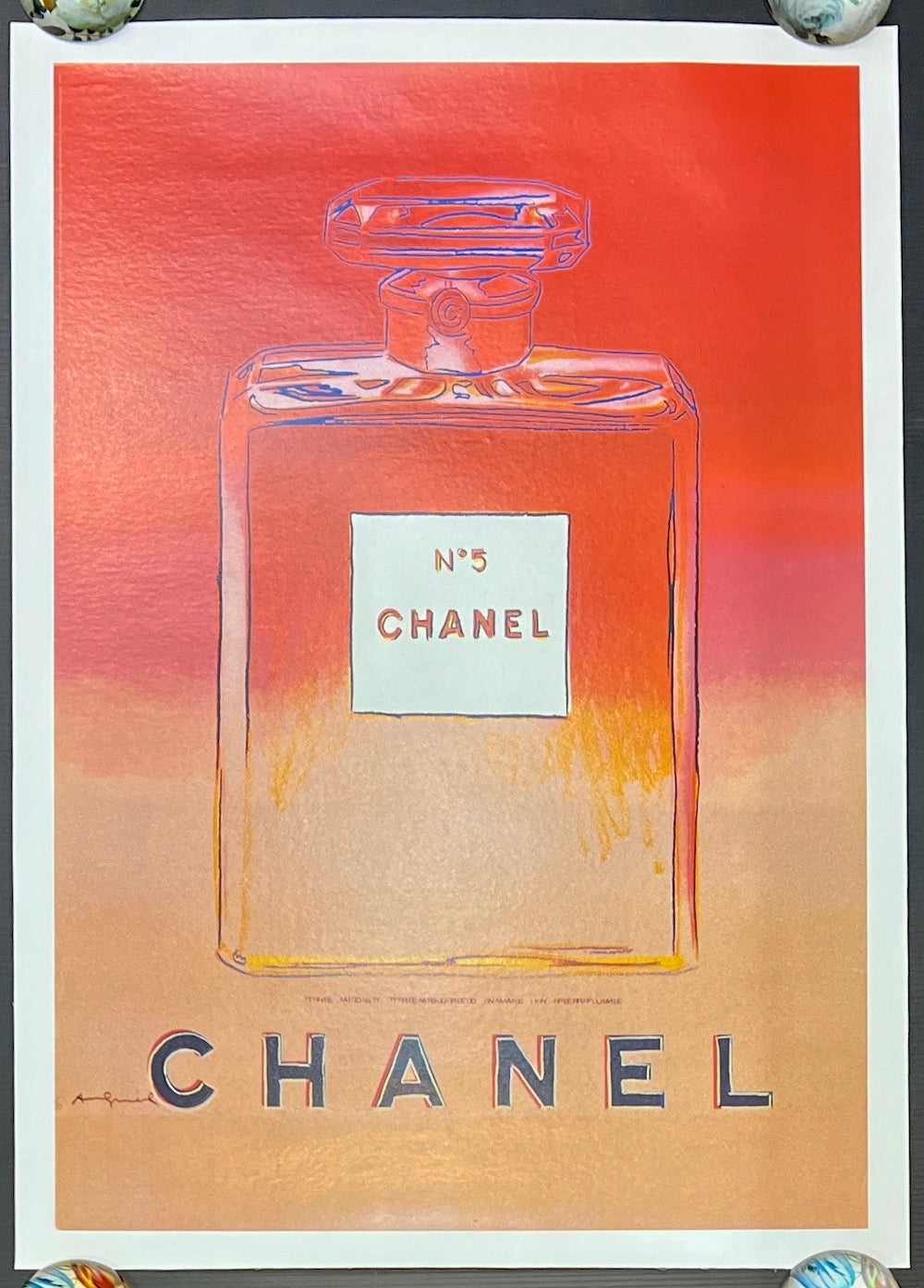 Andy Warhol - 'Chanel No.5' (Set of 4) – Eye Like Ltd.