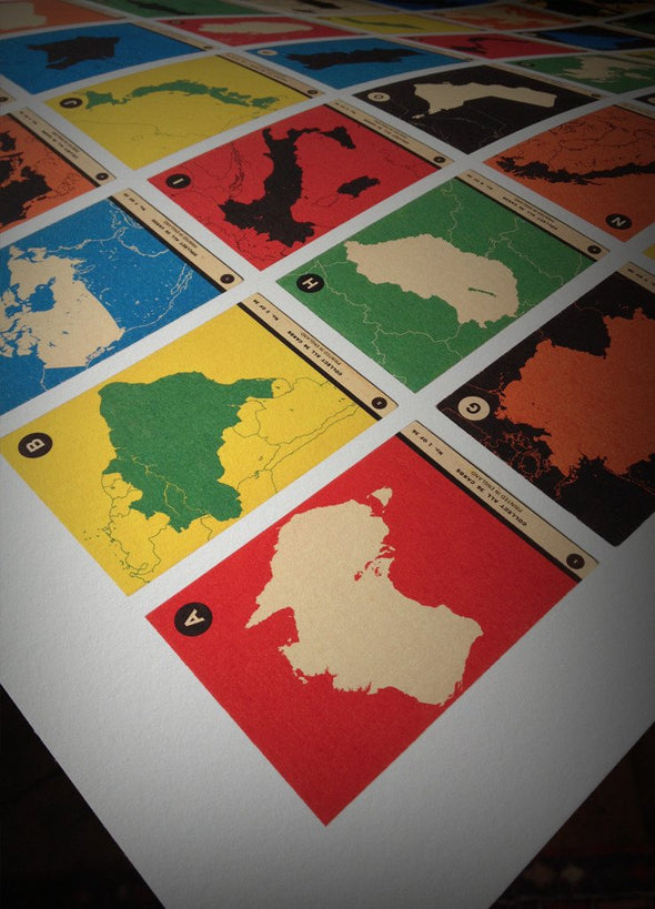 67 Inc - 'Atlas Maps Countries and Continents A to Z'