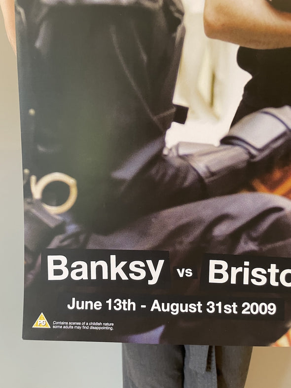 Banksy - 'Banksy Vs Bristol Museum' Police Poster