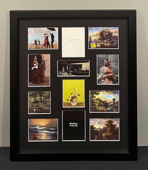 Banksy - 'Complete Set of 'Crude Oils' Postcards' (incl Steve Lazarides COA)