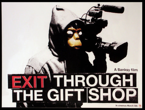 Banksy - 'Exit Through The Gift Shop' Poster (Pre-Order)