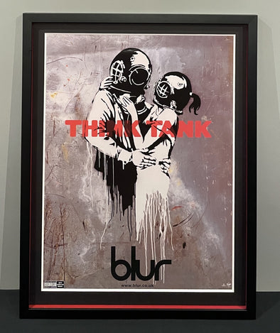 Banksy - 'Blur Think Tank' Original Promotional Poster