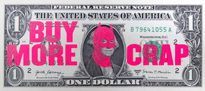 Heath Kane - 'Rich Enough To Be Batman - Buy More Crap' Dollar Note