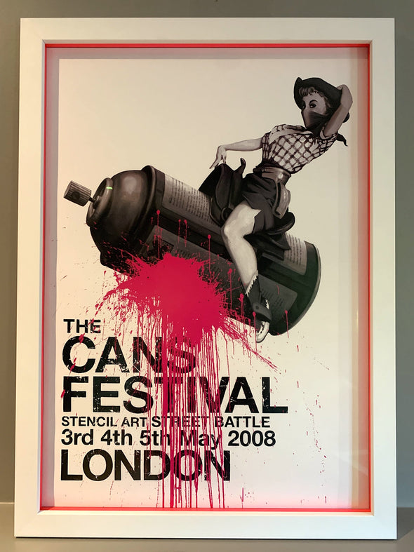 Banksy - The Cans Festival (Very Rare Poster)