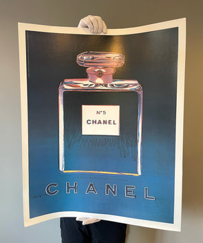 Andy Warhol - 'Chanel No.5' (Pink/Blue Version)