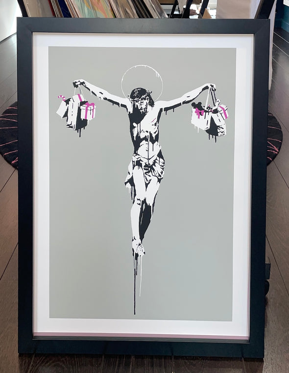 West Country Prince - 'Christ With Shopping Bags' Banksy Replica
