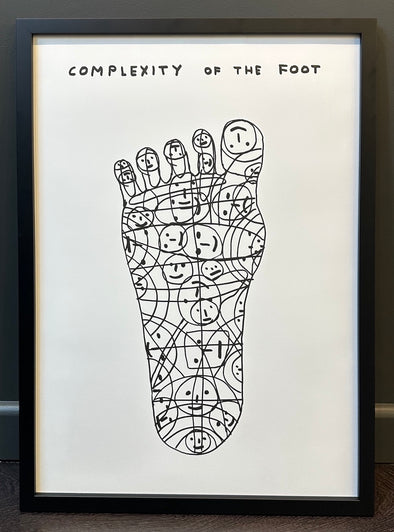 David Shrigley - 'Complexity of the Foot'