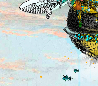 Kristjana S Williams - 'Cool Sky Queen Bee'
