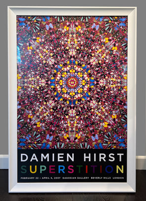Damien Hirst - 'Superstition' Gagosian Exhibition Poster 2007 (EXCLUDED FROM HAPPY20 OFFER)