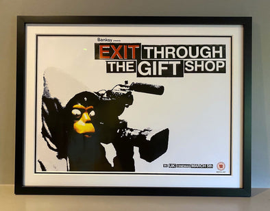 Banksy - 'Exit Through The Gift Shop' Original Film Poster (A2 Version)
