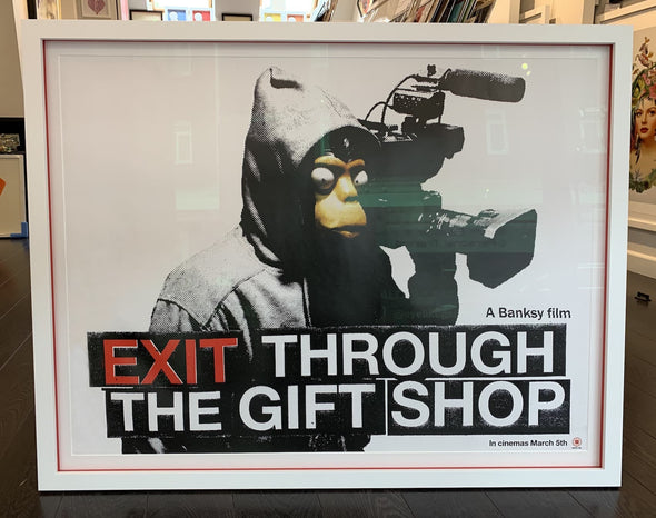 Banksy - 'Exit Through The Gift Shop' Poster (Pre-Order)