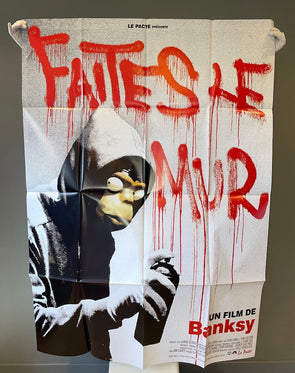 Banksy - 'Exit Through The Gift Shop Film Poster' (Very Large French Version)