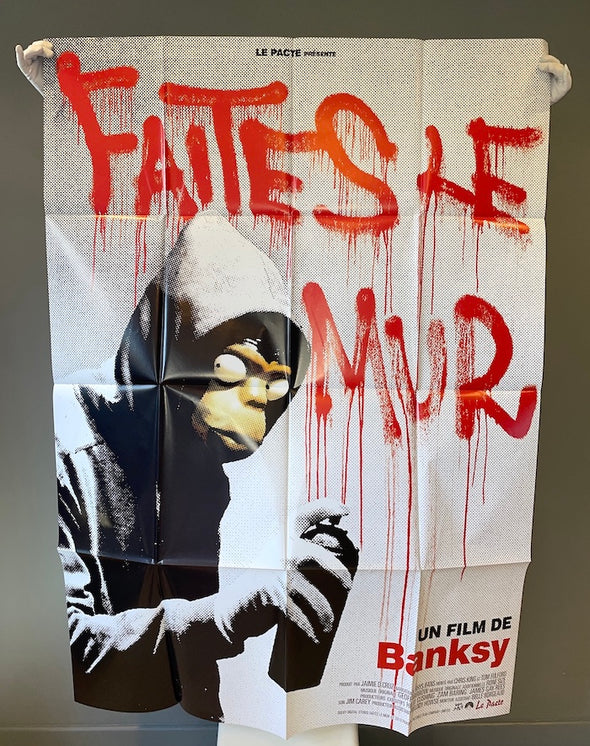 Banksy - 'Exit Through The Gift Shop Film Poster' (Very Large French Version)