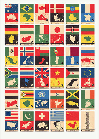 67 Inc - 'Flag Atlas - Maps and Countries A to Z'
