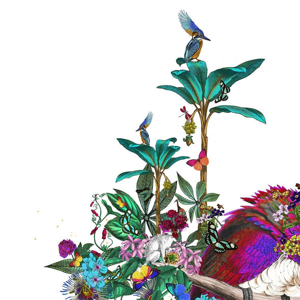 Kristjana S Williams - 'Flora & Fauna Lear - Neon White'