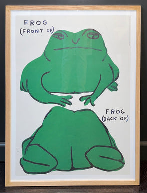 David Shrigley - 'Frog (Front Of), Frog (Back Of)'