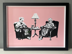 West Country Prince - 'Grannies' Banksy Replica