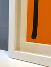 STIK - 'Hardback Book Orange Poster Print'