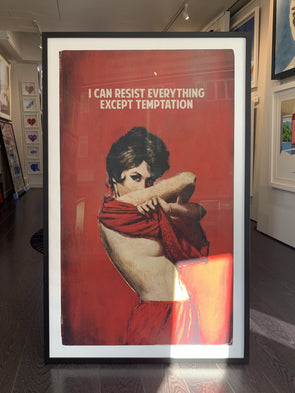 Connor Brothers - 'I Can Resist Everything Except Temptation' (Framed)