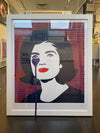 Pure Evil - 'Jackie Kennedy - Broken Hearted' Unique Hand Finished Print