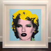 West Country Prince - 'Kate Moss' (Blue) Banksy Replica