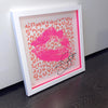 Sara Pope - 'Kiss Pink With Leopard’