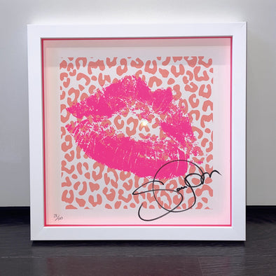 Sara Pope - 'Kiss Pink With Leopard’