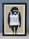 West Country Prince - 'Laugh Now' Banksy Replica PRE-ORDER