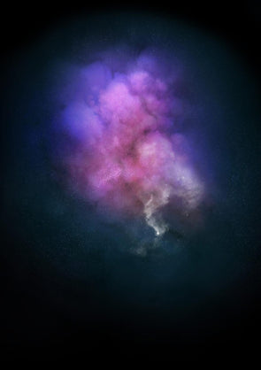 Lauren Baker - 'Galaxy Explosion - Diamond Dust Purple'